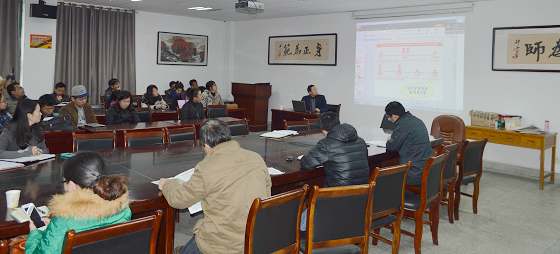 马克思主义学院史要防老师来公司进行十八届四中全会精神宣讲
