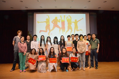 热烈祝贺公司唐培同学获得校第十一届研究生英语口语竞赛一等奖